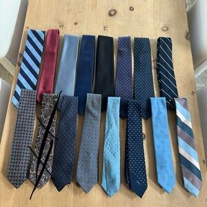 Men’s Designer Silk Tie Bundle (15)